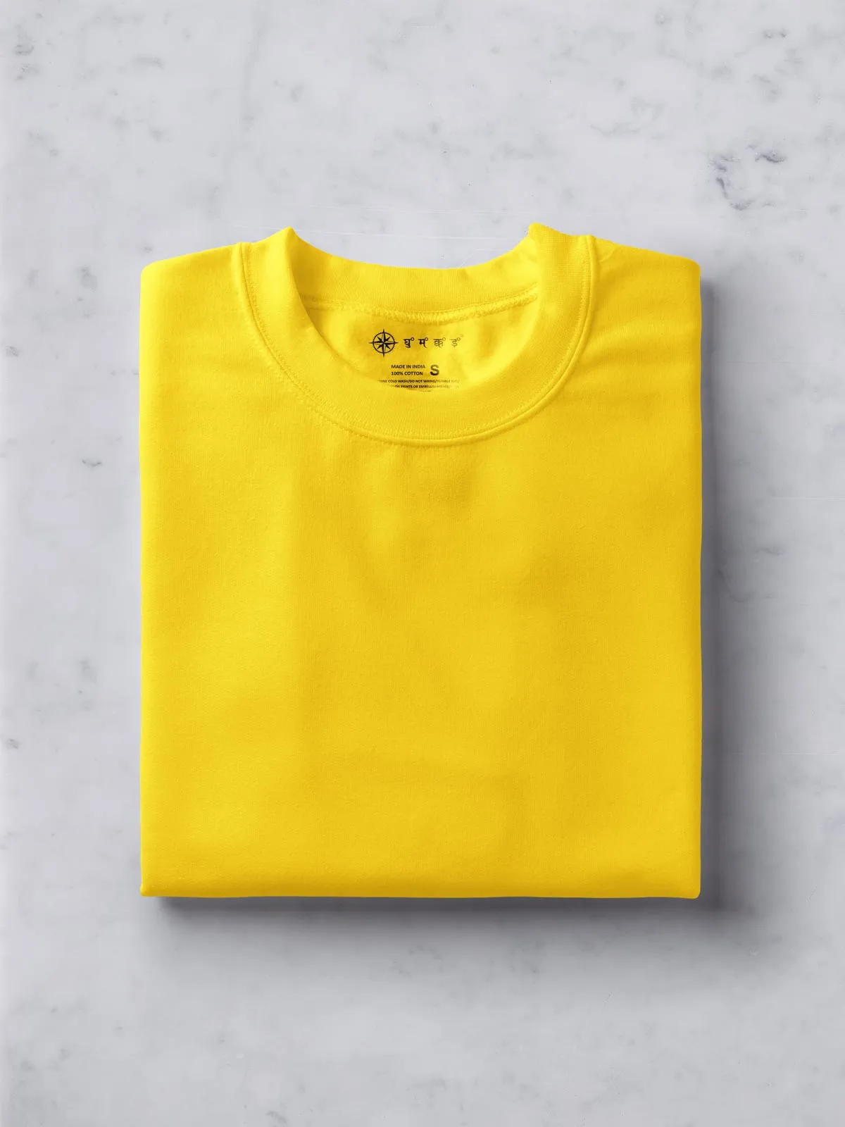 Coffee Brown, Yellow & Lavender Combo T shirt | Pack of 3