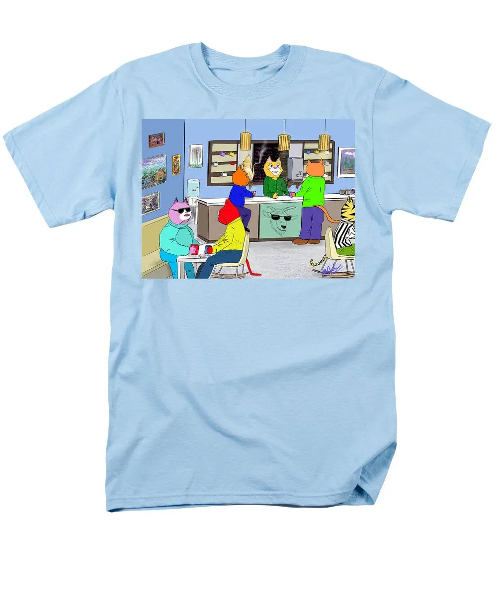 Coffee Cats - Men's T-Shirt  (Regular Fit)