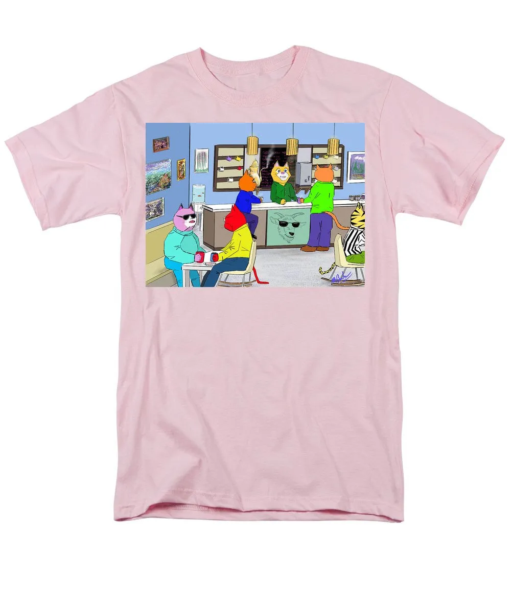 Coffee Cats - Men's T-Shirt  (Regular Fit)
