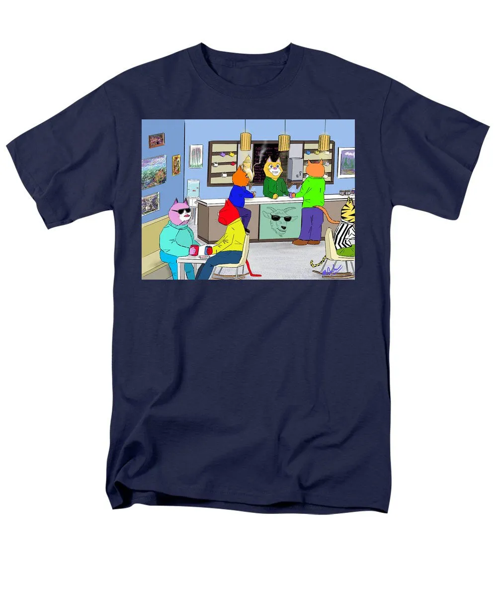 Coffee Cats - Men's T-Shirt  (Regular Fit)