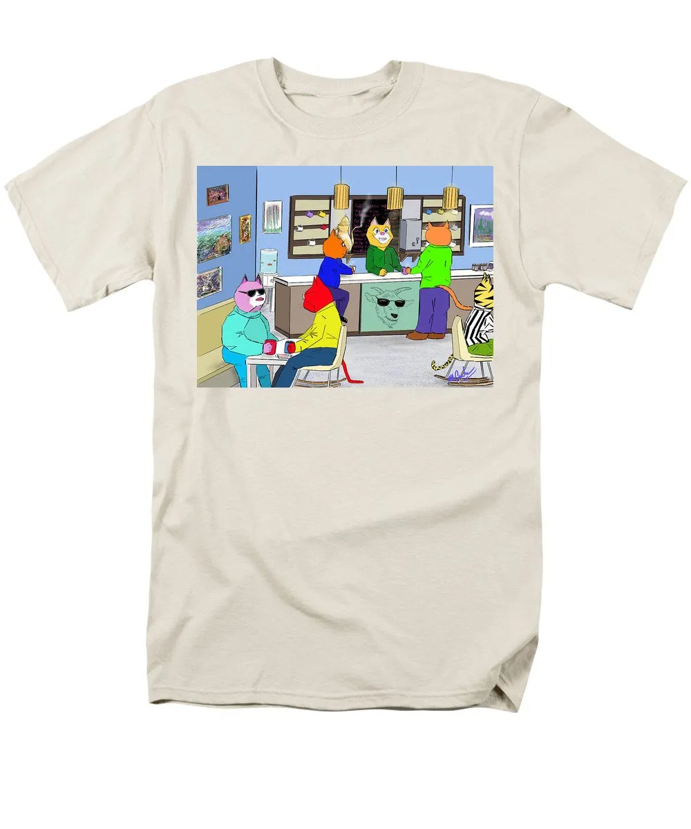 Coffee Cats - Men's T-Shirt  (Regular Fit)