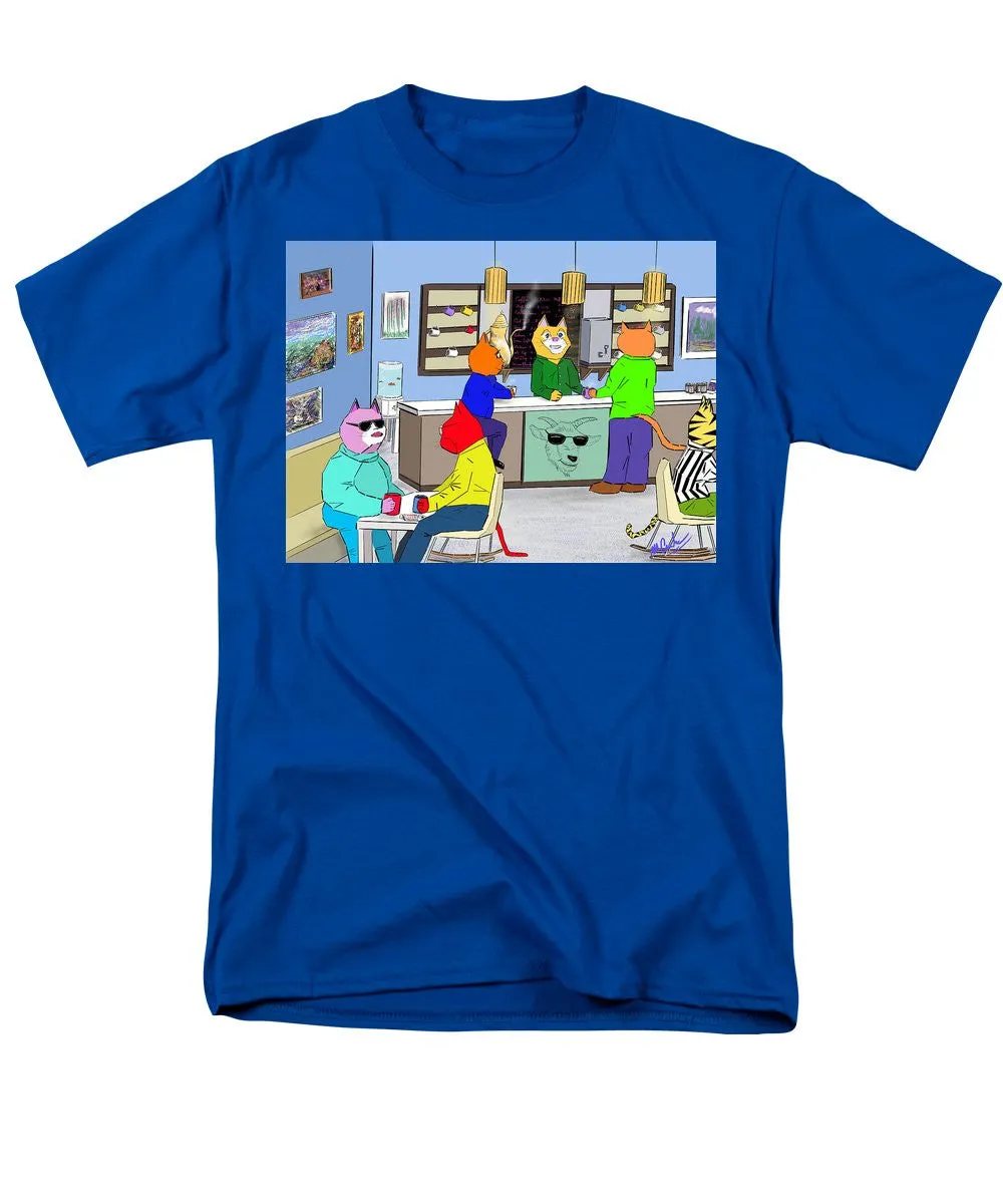 Coffee Cats - Men's T-Shirt  (Regular Fit)