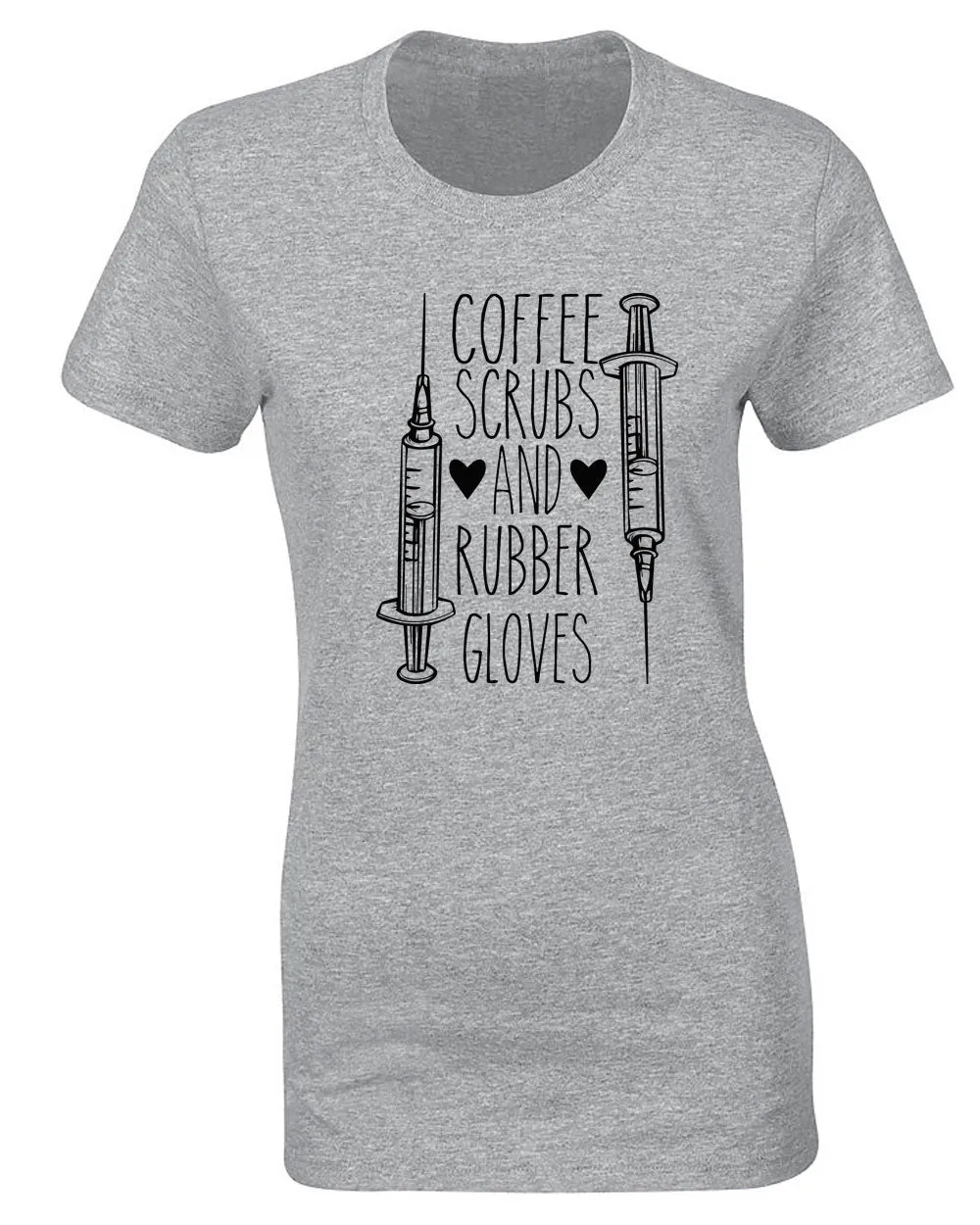 Coffee Scrubs and Rubber Gloves T-shirt Nurse T-shirt