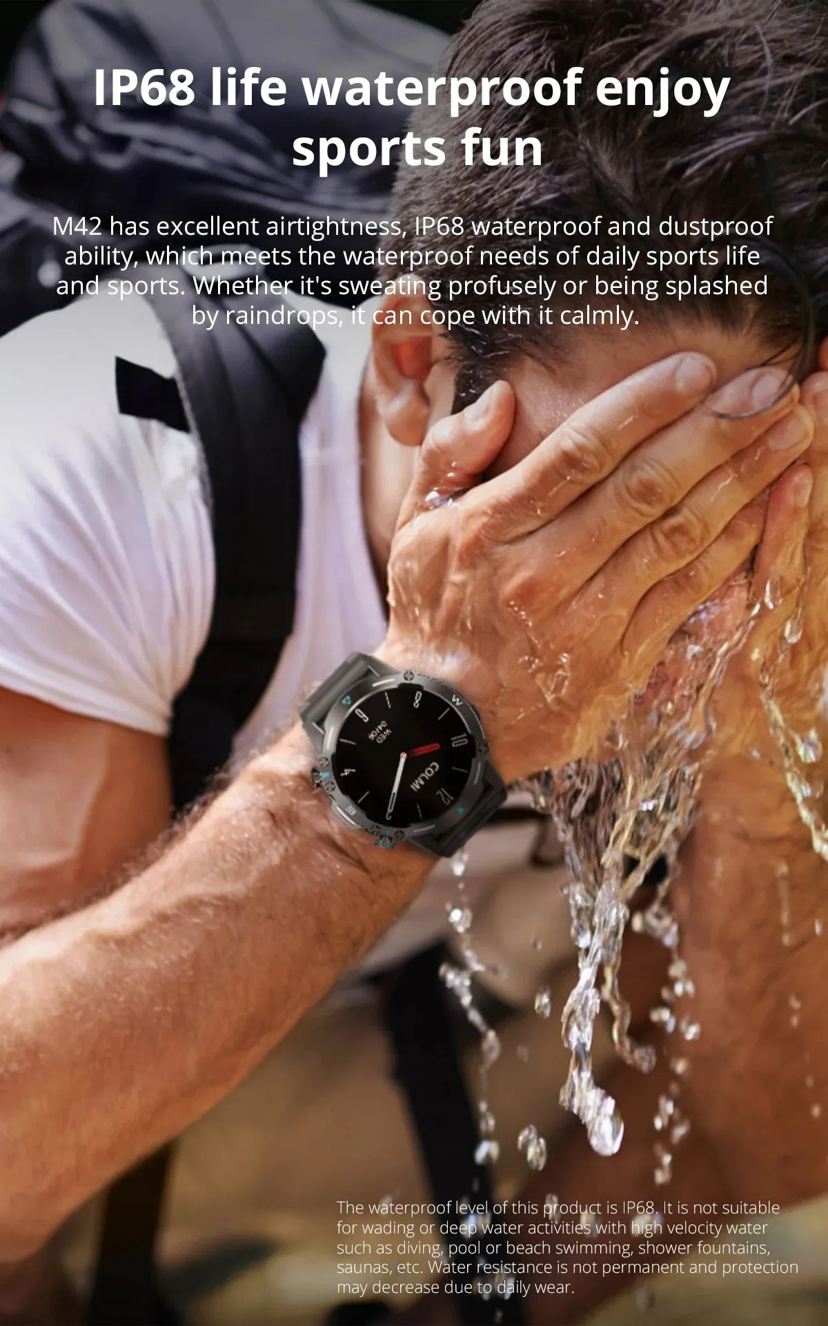 COLMI M42 1.43" AMOLED Military Style Smart Watch