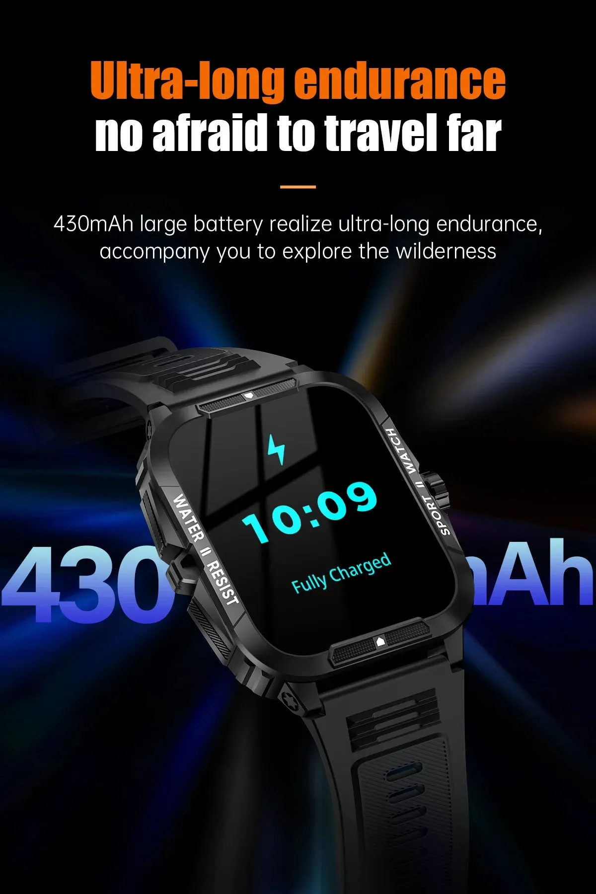COLMI P76 1.96" HD Display Smart Fitness Watch