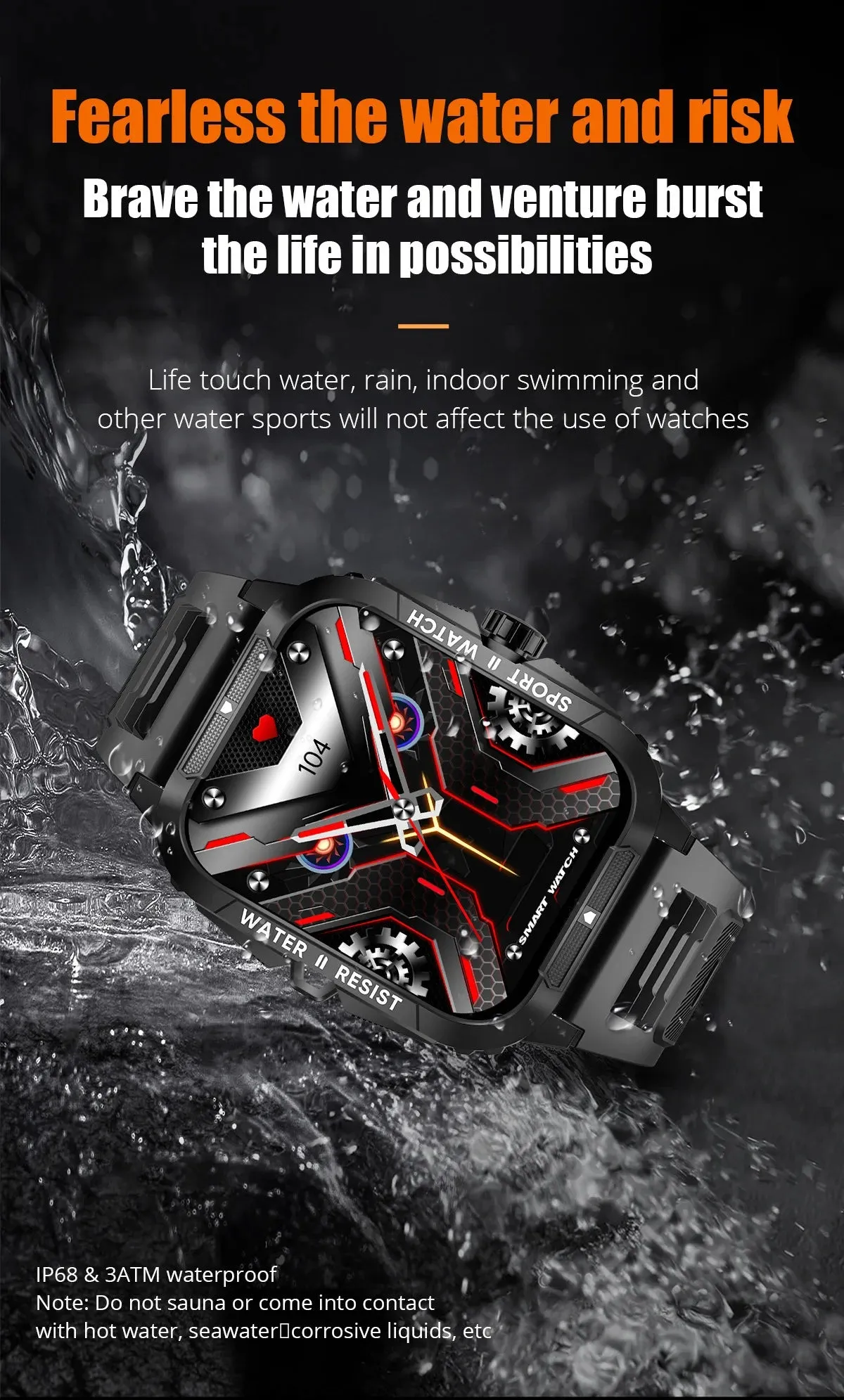 COLMI P76 1.96" HD Display Smart Fitness Watch