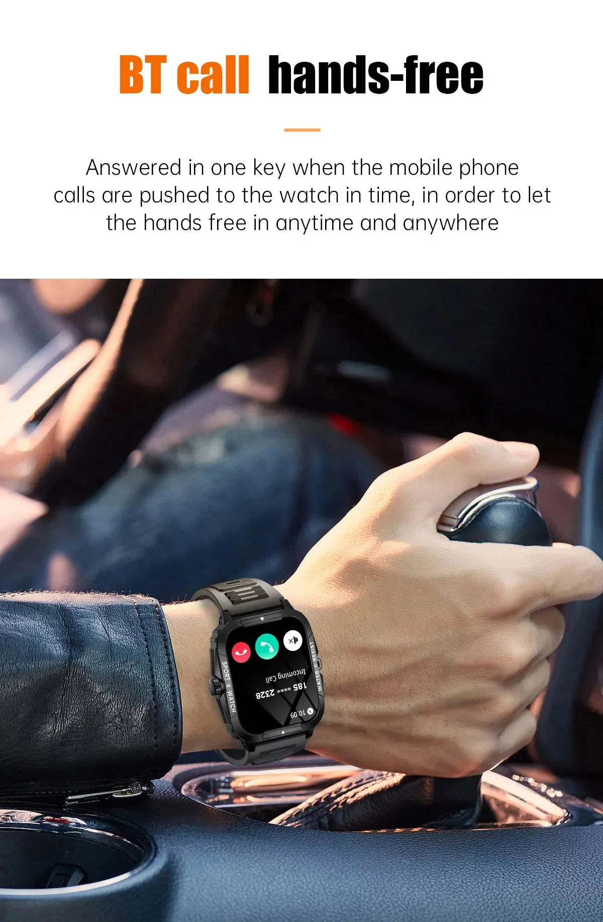 COLMI P76 1.96" HD Display Smart Fitness Watch