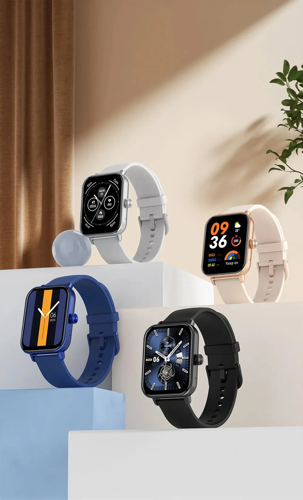 COLMI P81 1.90" HD Display Smart Fitness Watch