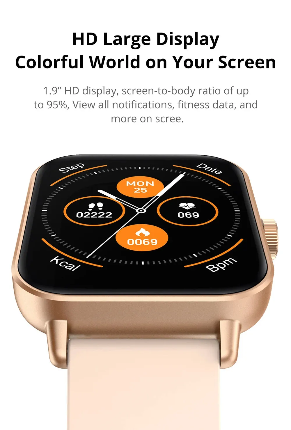 COLMI P81 1.90" HD Display Smart Fitness Watch