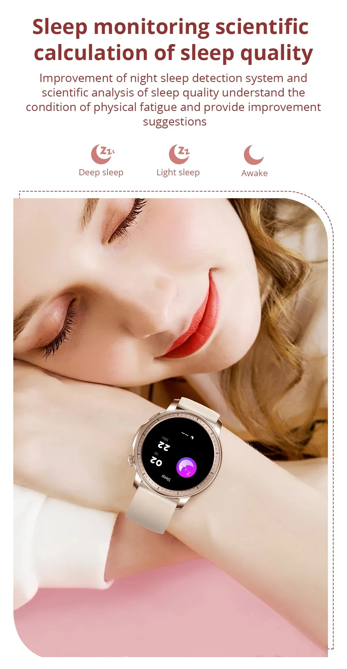 COLMI V65 1.32" AMOLED Smart Fitness Watch