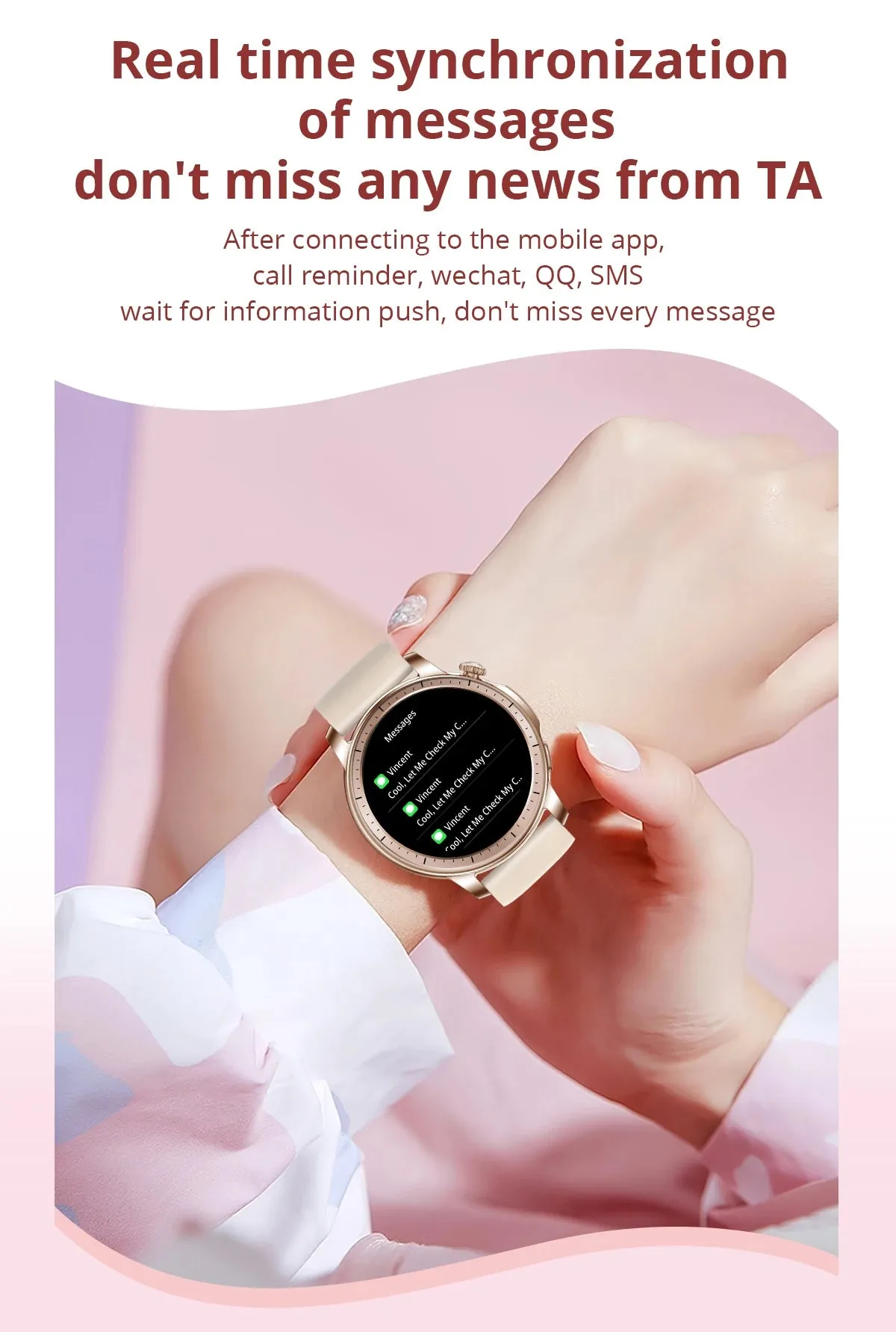 COLMI V65 1.32" AMOLED Smart Fitness Watch