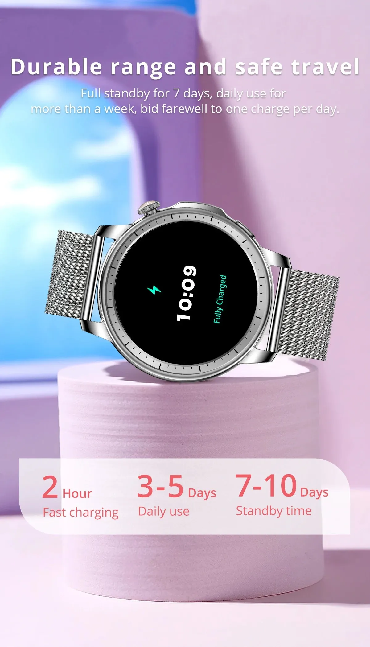 COLMI V65 1.32" AMOLED Smart Fitness Watch