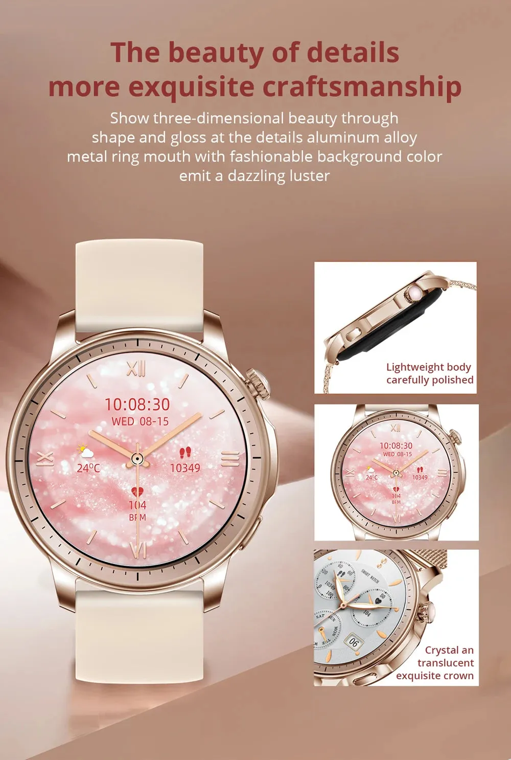 COLMI V65 1.32" AMOLED Smart Fitness Watch