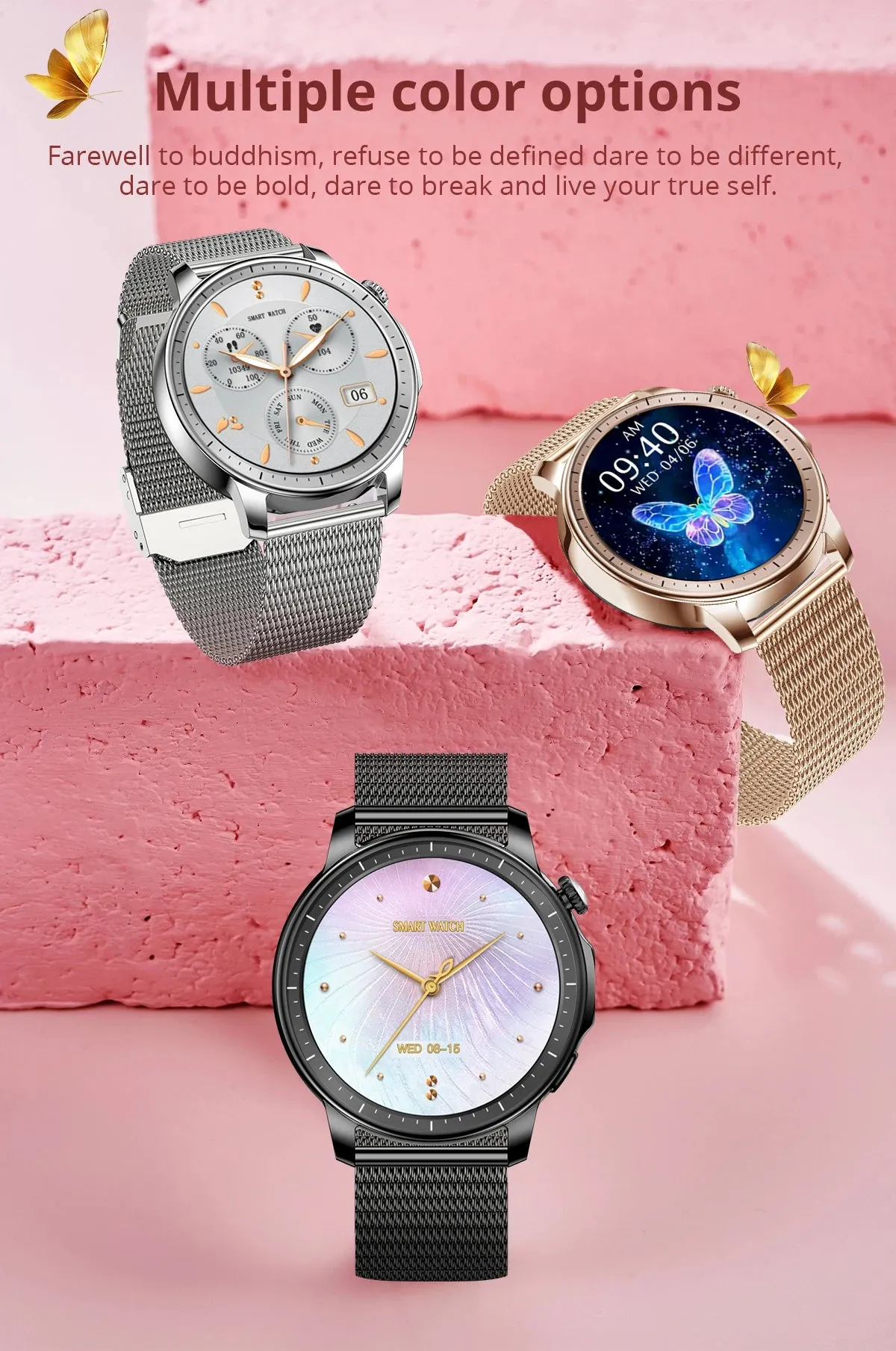 COLMI V65 1.32" AMOLED Smart Fitness Watch