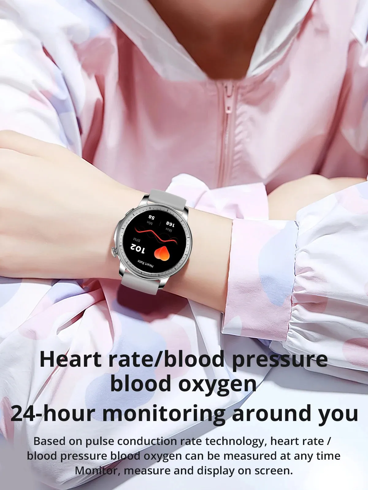 COLMI V65 1.32" AMOLED Smart Fitness Watch