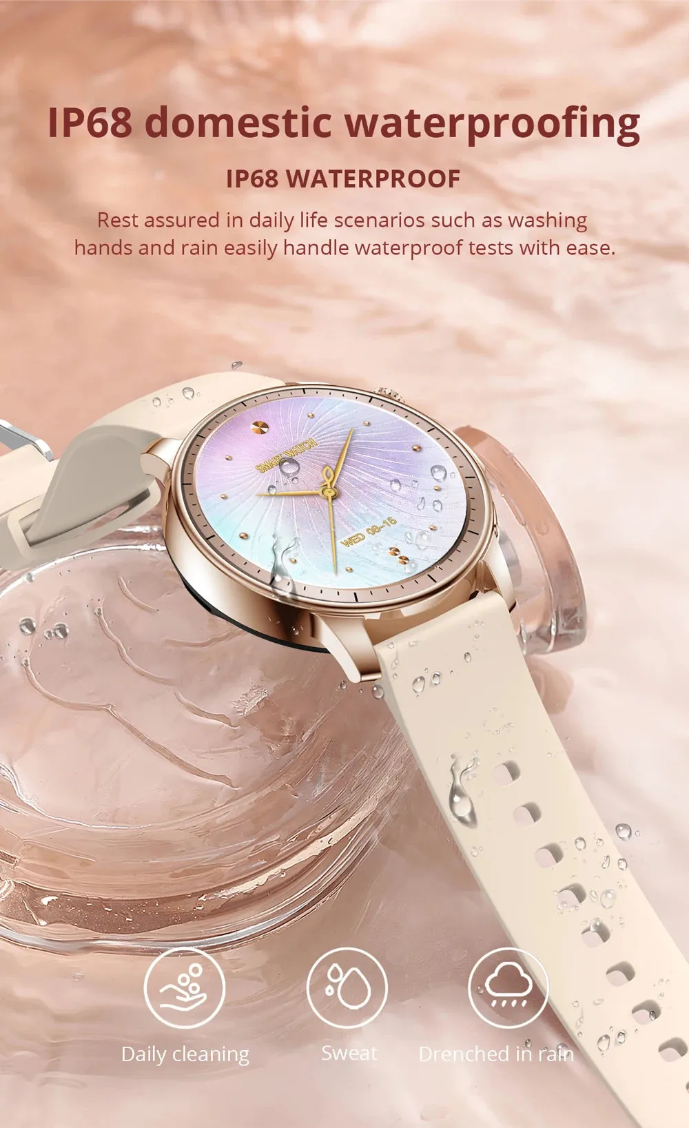 COLMI V65 1.32" AMOLED Smart Fitness Watch