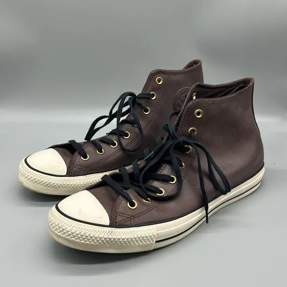 Converse All Star Hi 'Dark Root' Brown Winter Sneakers
