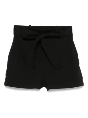 Cotton blend shorts