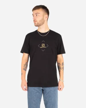 Cotton Logo Tee - Black