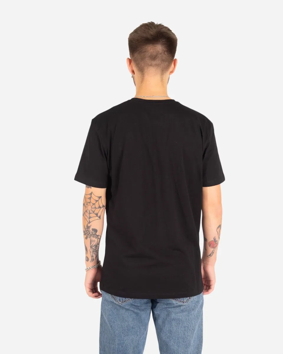 Cotton Logo Tee - Black