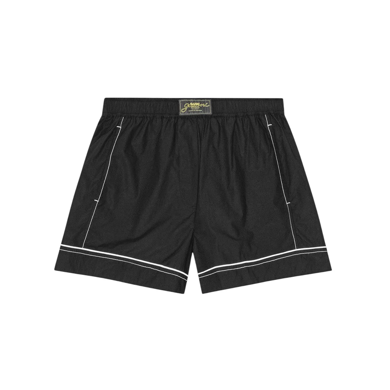 COTTON POPLIN SHORTS