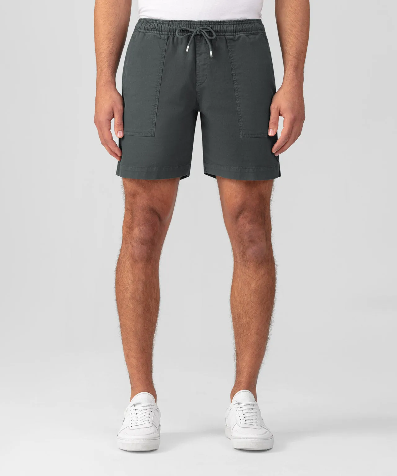 Cotton Sports Chino Shorts: Green Shadow