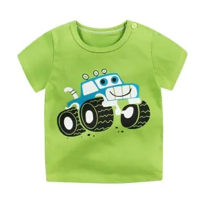 Cotton Summer T-Shirt for Toddlers