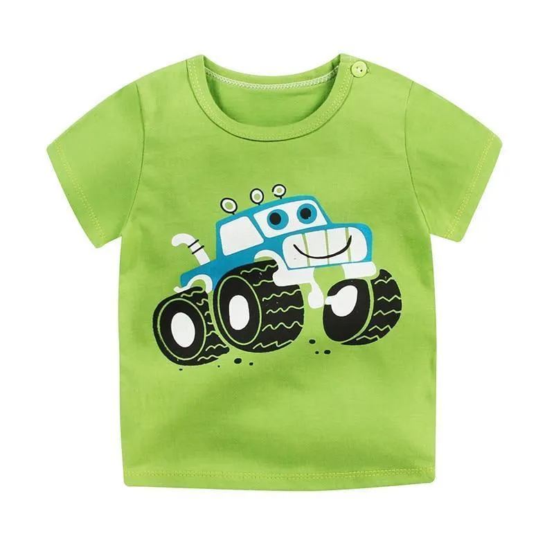 Cotton Summer T-Shirt for Toddlers