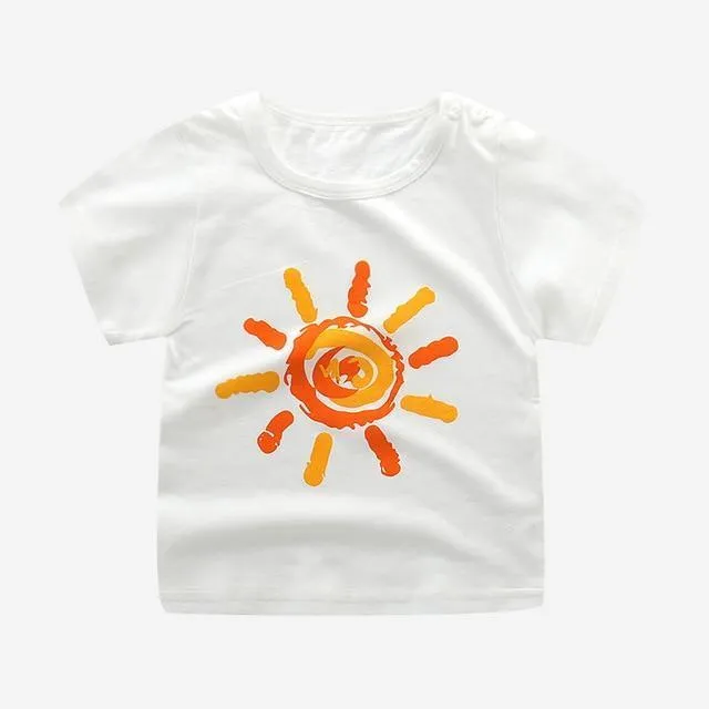 Cotton Summer T-Shirt for Toddlers