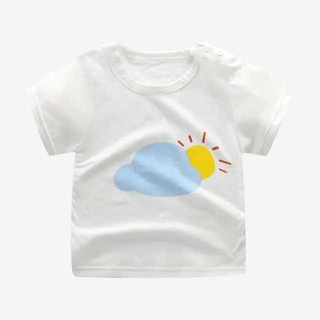 Cotton Summer T-Shirt for Toddlers