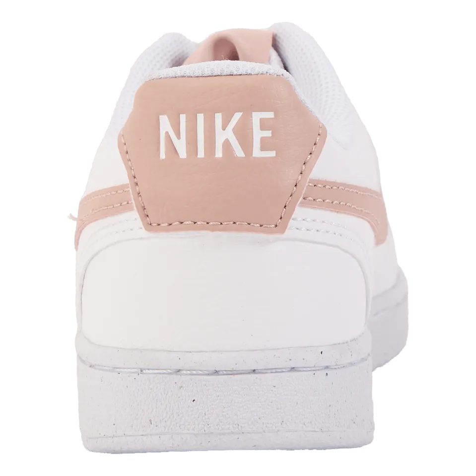 Court Vision Low Next Nature Women's Shoes WHITE/PINK OXFORD