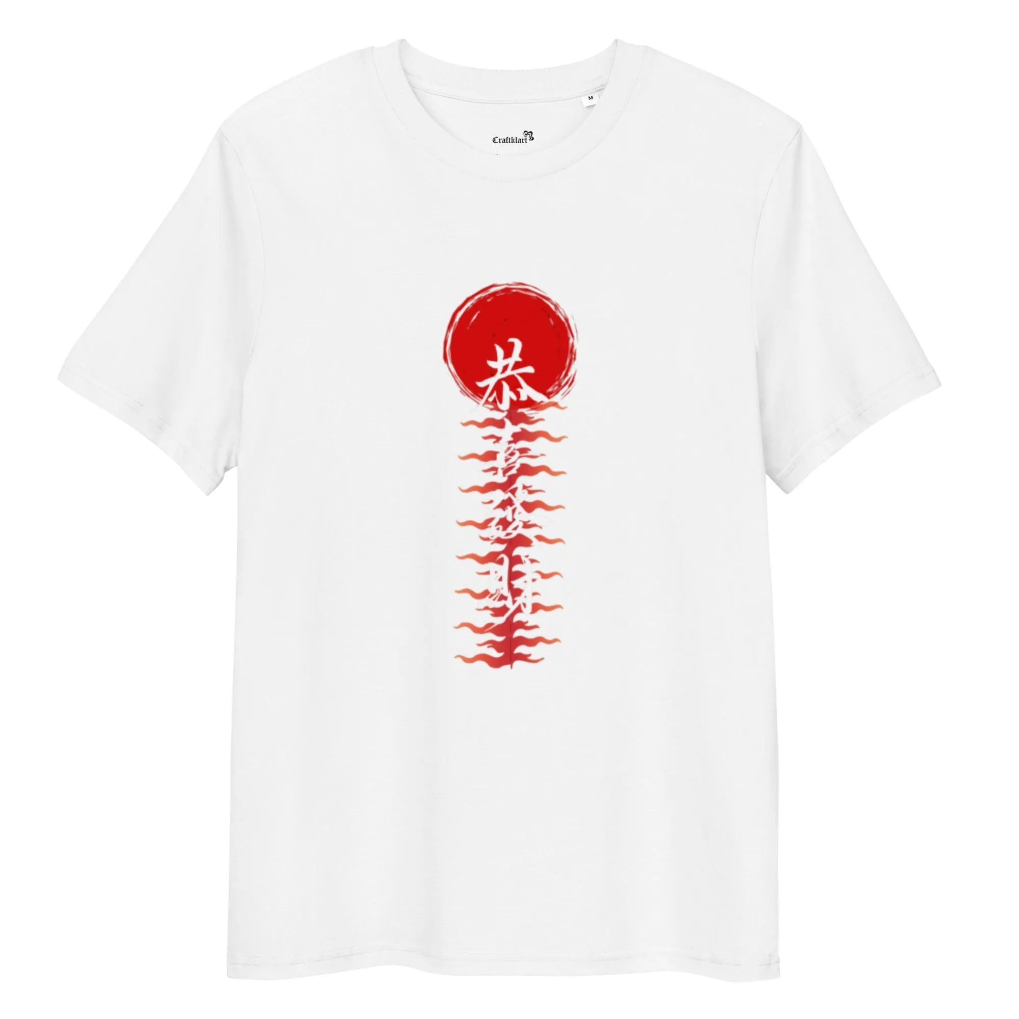 Craftklart Japanese Print Organic Cotton T-shirt