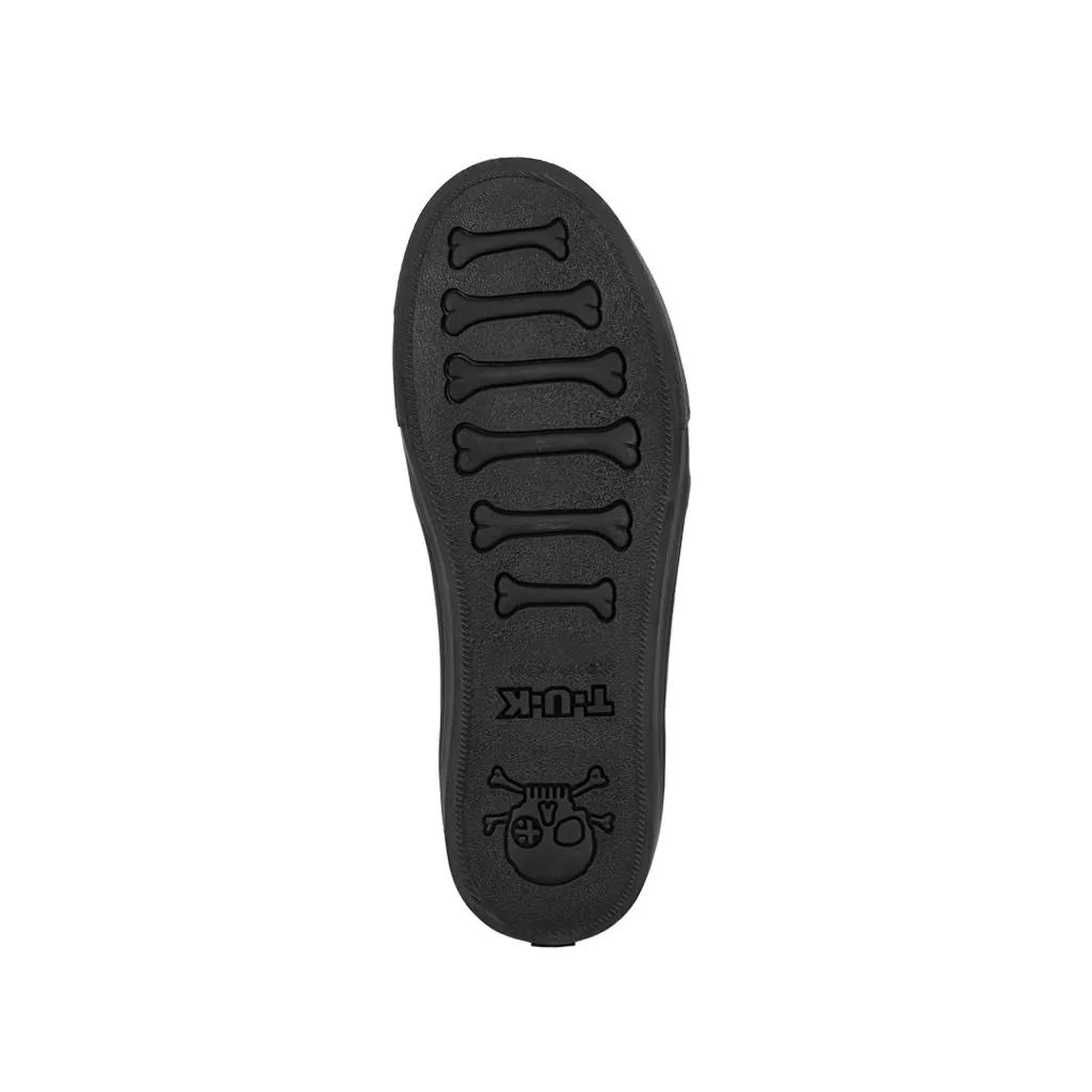 Creeper Sneaker Essential Interlace Black Canvas