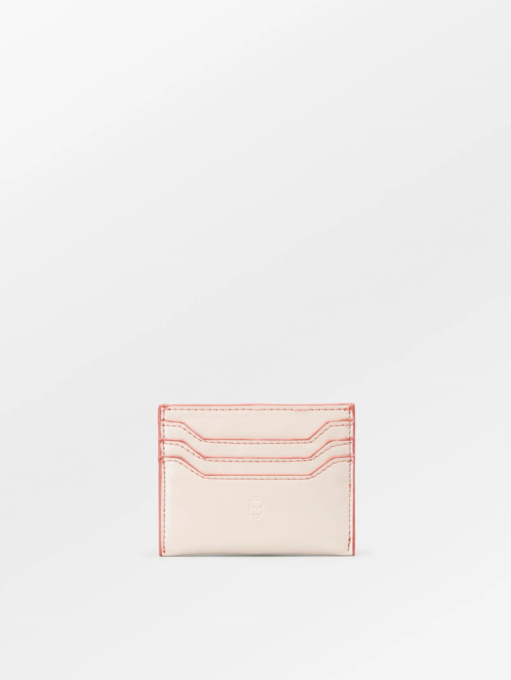 Crinkled Card Holder - Pink