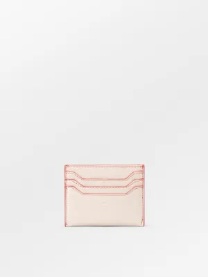 Crinkled Card Holder - Pink