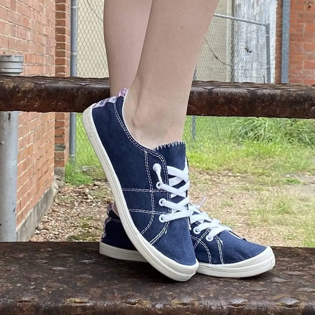 Dallas Sneakers - Navy