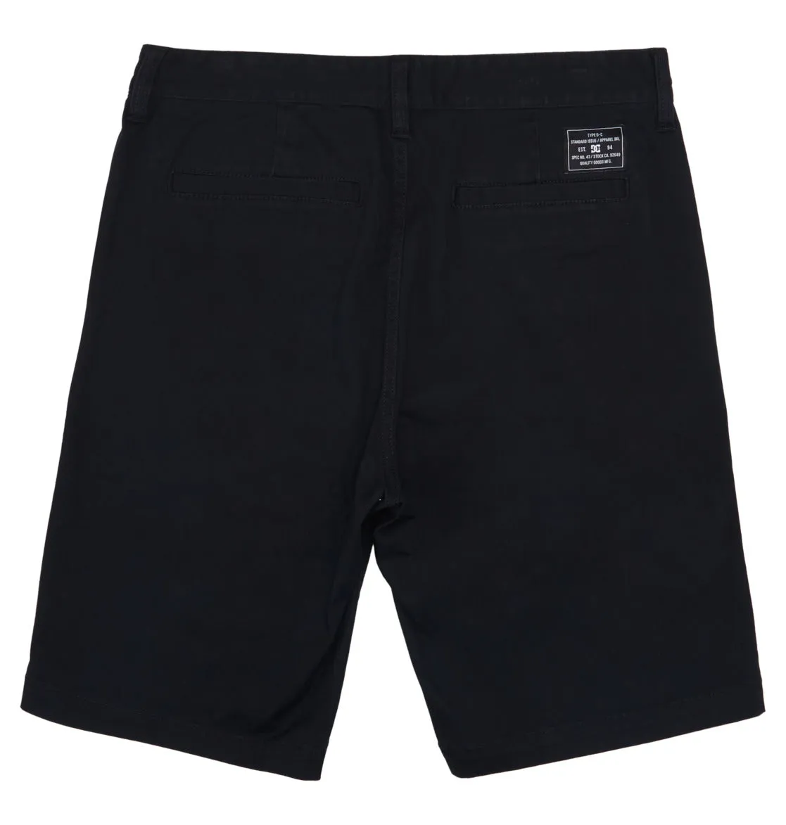 DC Worker Relaxed Chino Short - Black