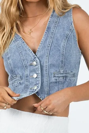 Demin Vest