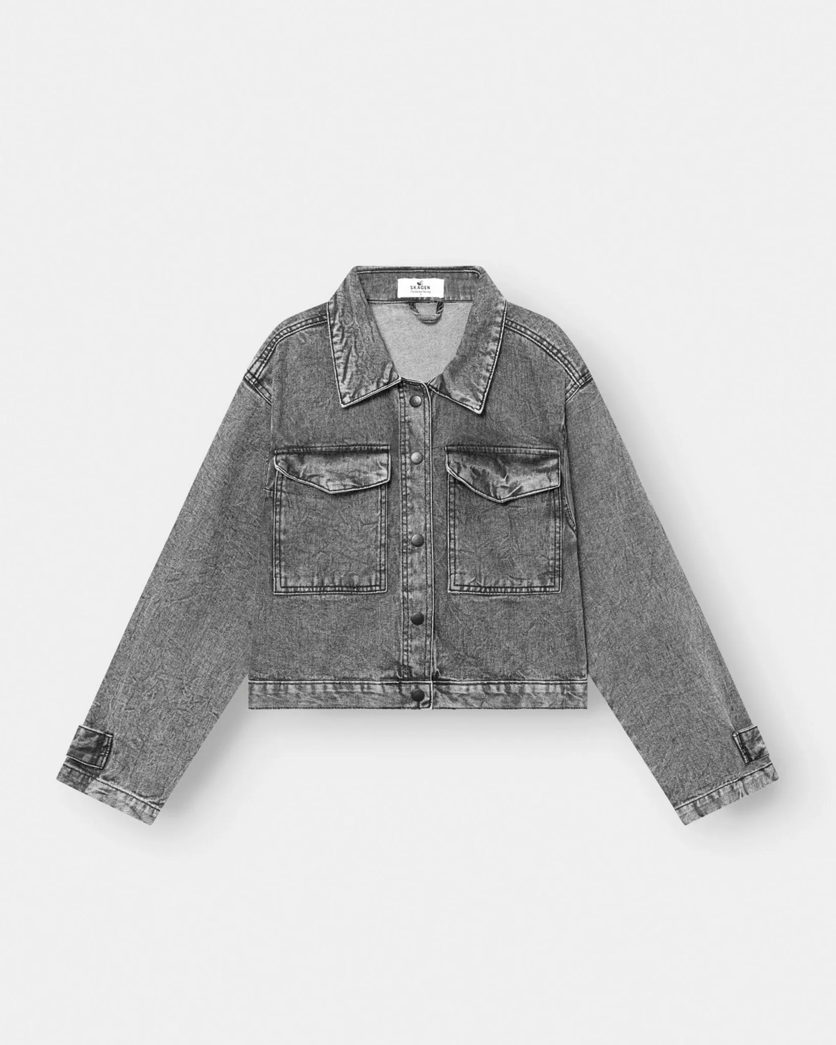 Denim Jacket washed Grey