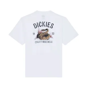Dickies Snake T-Shirt White (Back Print)