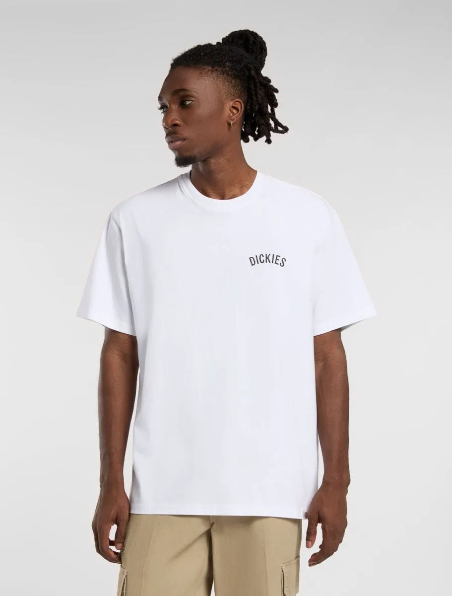 Dickies Snake T-Shirt White (Back Print)