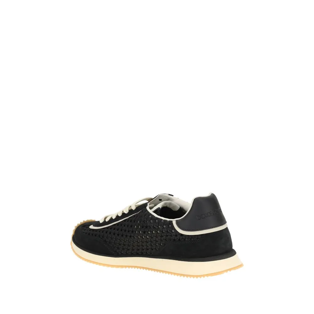 Dolce & Gabbana Woven design Sneakers