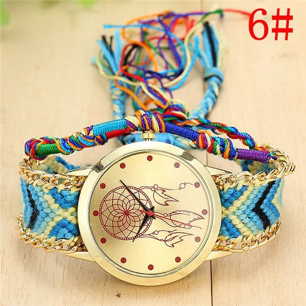 Dreamcatcher Friendship Bracelet Watch