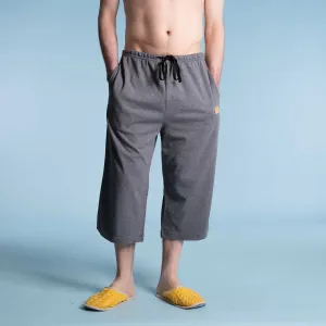 DREW 100% Organic Cotton Dorm Shorts (Unisex) (OC thread, Organic Elastic Waistband, Plastic-free, 100% Biodegradable)