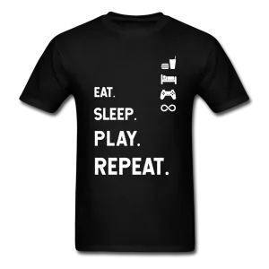 Eat Sleep Play Repeat Basic T-Shirt