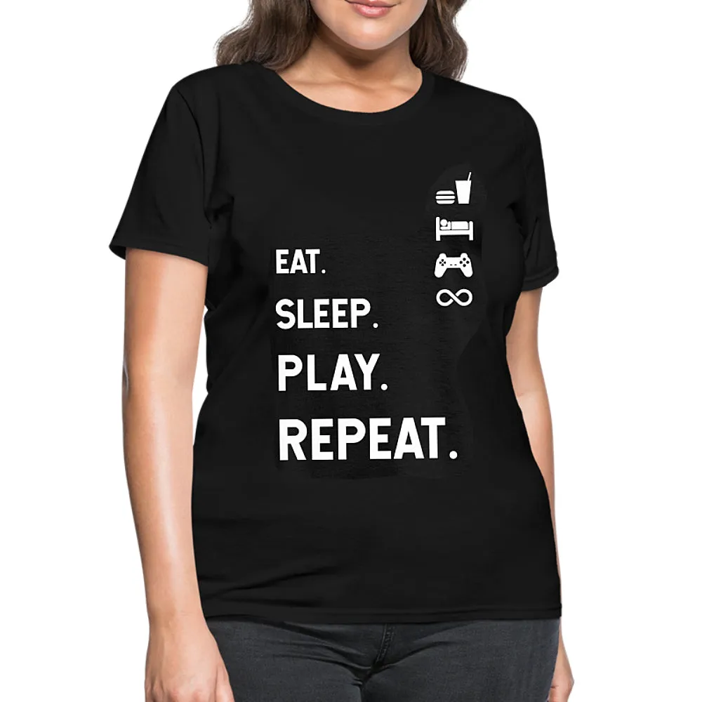Eat Sleep Play Repeat Basic T-Shirt