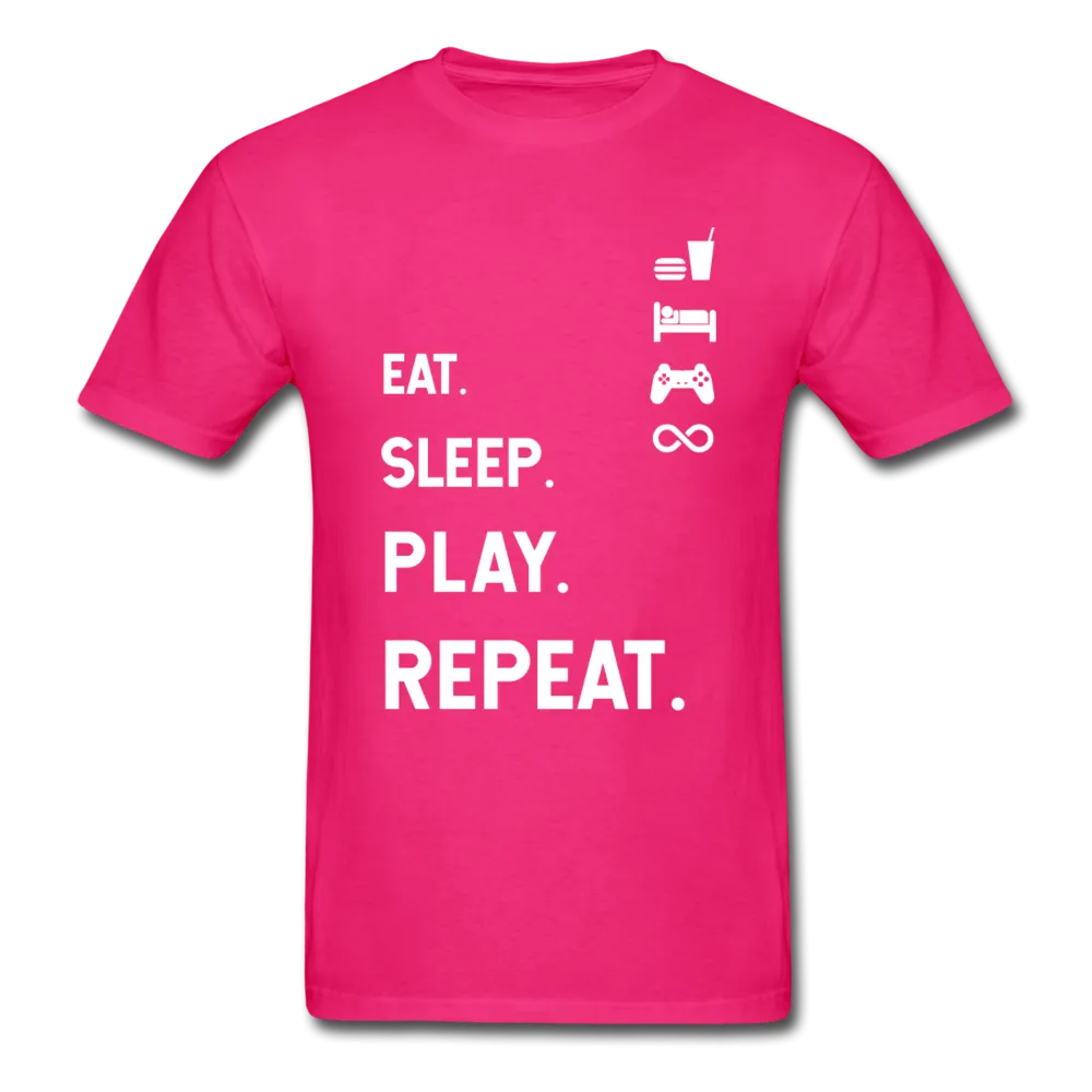 Eat Sleep Play Repeat Basic T-Shirt
