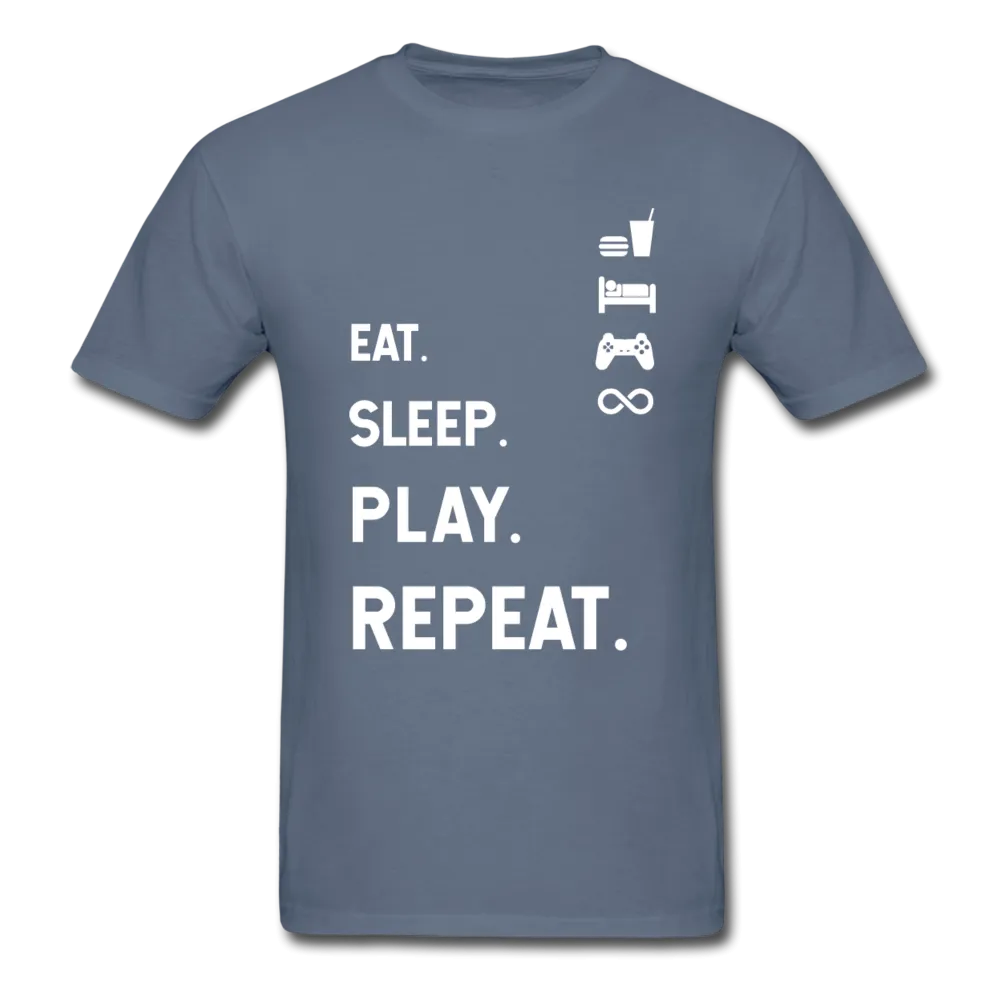 Eat Sleep Play Repeat Basic T-Shirt