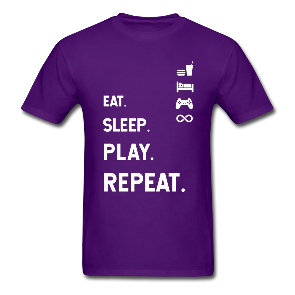 Eat Sleep Play Repeat Basic T-Shirt