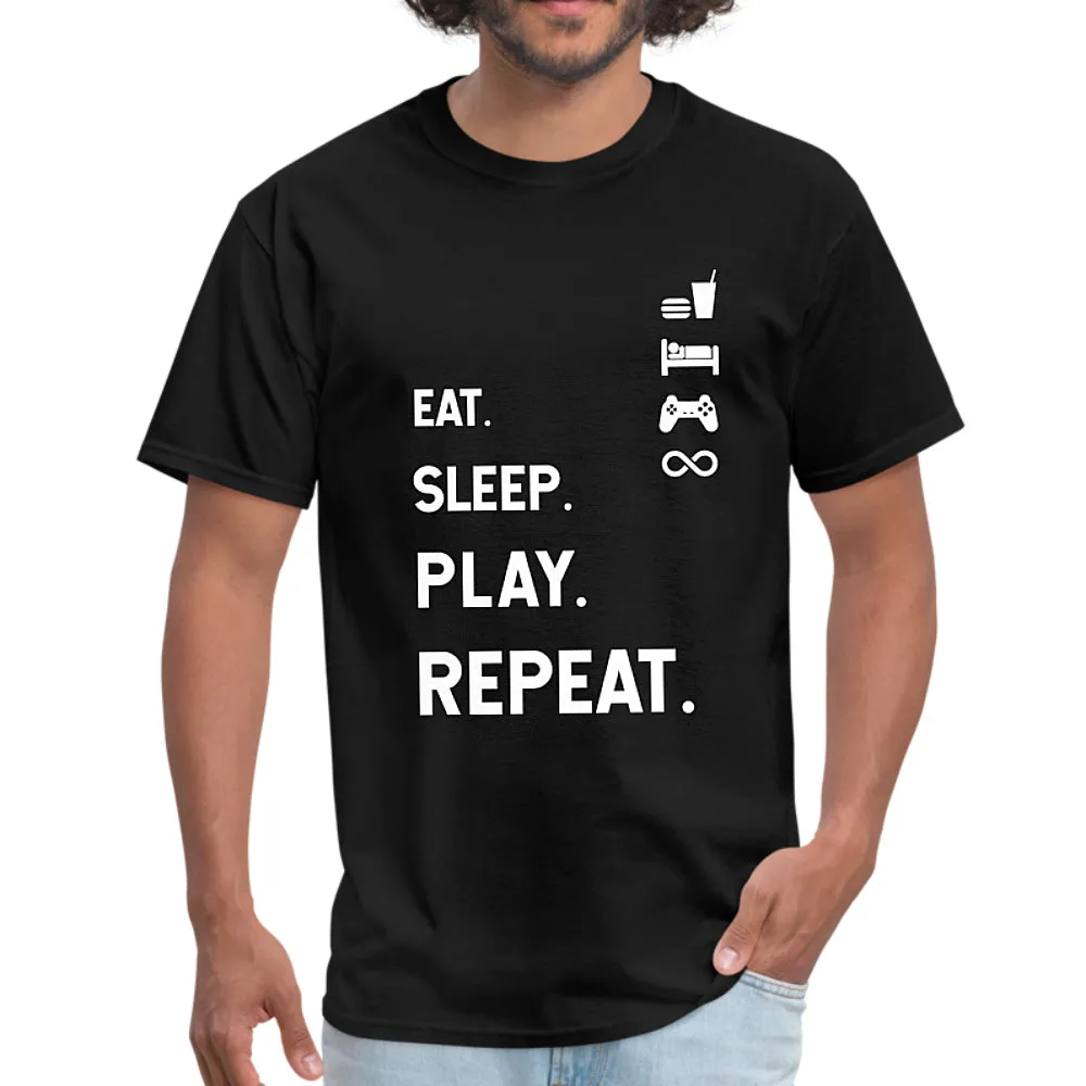 Eat Sleep Play Repeat Basic T-Shirt